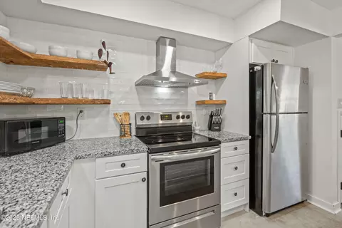 Kitchen - 108 E St #A B, Saint Augustine Beach, FL 32080 photo 3 of 7