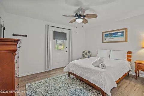 Bedroom - 108 E St #A B, Saint Augustine Beach, FL 32080 photo 3 of 9