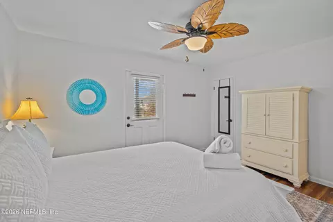 Bedroom - 108 E St #A B, Saint Augustine Beach, FL 32080 photo 7 of 9