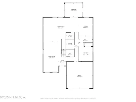 Floorplan - 749 Mandarin Ter, Saint Augustine, FL 32092 photo 2 of 3