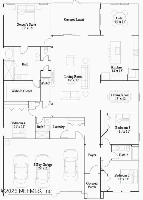 Floorplan - 164 Suttons Bay Cswy, Saint Augustine, FL 32092 photo 1 of 1