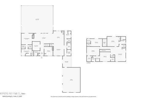 Floorplan - 96266 Dowling Dr, Yulee, FL 32097 photo 3 of 3