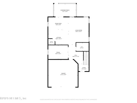 Floorplan - 307 Buffalo Ct, Saint Augustine, FL 32092 photo 1 of 2