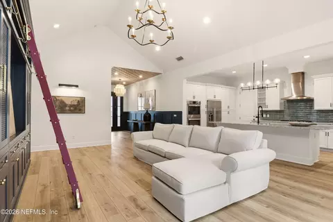 Living - 315 Ridgeway Rd, Saint Augustine Beach, FL 32080 photo 4 of 5