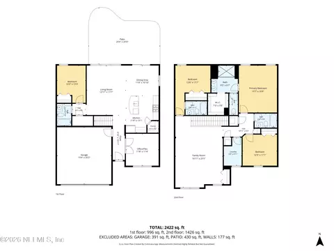 Floorplan - 60 Alagon Way, Saint Augustine, FL 32084 photo 3 of 6