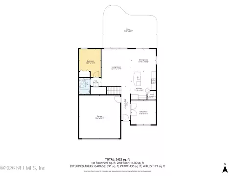 Floorplan - 60 Alagon Way, Saint Augustine, FL 32084 photo 1 of 6