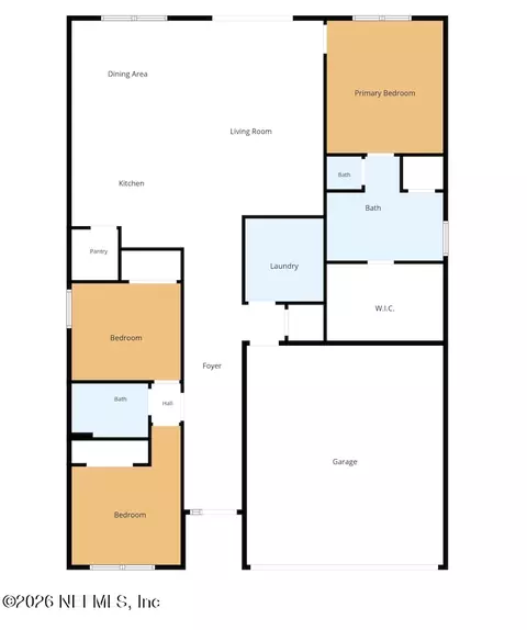 Floorplan - 272 Wye Rd, Saint Johns, FL 32259 photo 1 of 1