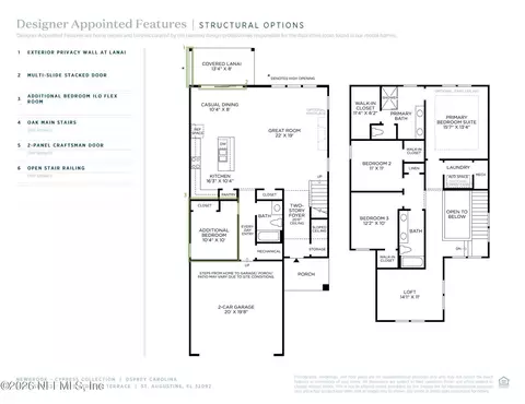 Floorplan - 290 Bedford Ter, Saint Augustine, FL 32092 photo 1 of 1