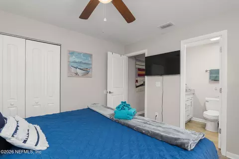 Bedroom - 16 Ewing St, Saint Augustine Beach, FL 32080 photo 2 of 12