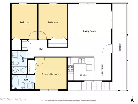 Floorplan - 16 Ewing St, Saint Augustine Beach, FL 32080 photo 6 of 6