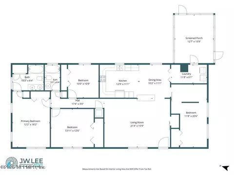 Floorplan - 409 Lobelia Rd, Saint Augustine, FL 32086 photo 2 of 2