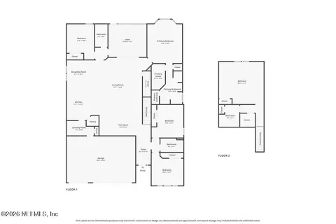 Floorplan - 210 Sierras Loop, Saint Augustine, FL 32086 photo 1 of 3