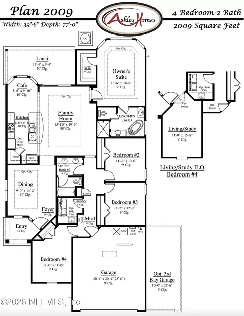 Floorplan - 820 Oaklawn Ct, Saint Augustine, FL 32092 photo 1 of 1