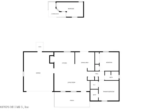 Floorplan - 334 7th Way, Interlachen, FL 32148 photo 2 of 2