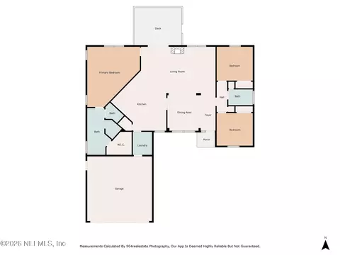 Floorplan - 832 White Eagle Cir, Saint Augustine, FL 32086 photo 1 of 2