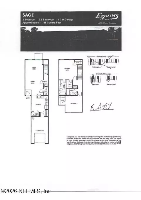 Floorplan - 446 Servia Dr, Saint Johns, FL 32259 photo 2 of 2
