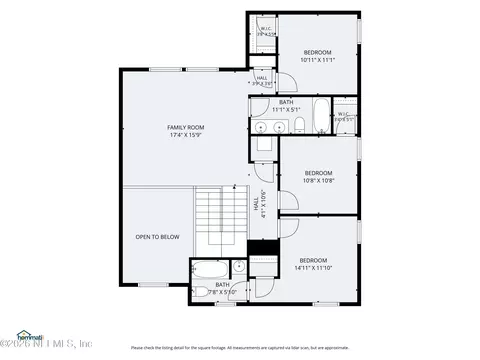 Floorplan - 41 Cinnamon Teal Way, Saint Augustine, FL 32092 photo 2 of 3