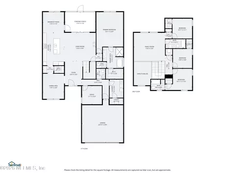 Floorplan - 41 Cinnamon Teal Way, Saint Augustine, FL 32092 photo 3 of 3