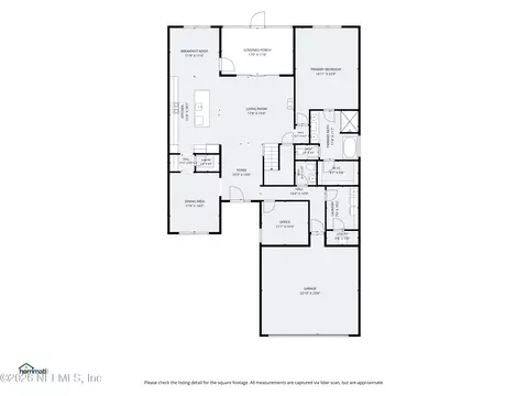 Floorplan - 41 Cinnamon Teal Way, Saint Augustine, FL 32092 photo 1 of 3