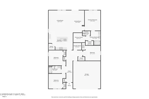Floorplan - 65355 Clearwater Ct, Yulee, FL 32097 photo 1 of 1