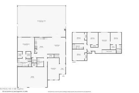 Floorplan - 232 Los Caminos St, Saint Augustine, FL 32095 photo 2 of 2