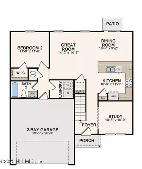 Floorplan - 724 Liberty Cir, Macclenny, FL 32063 photo 3 of 4