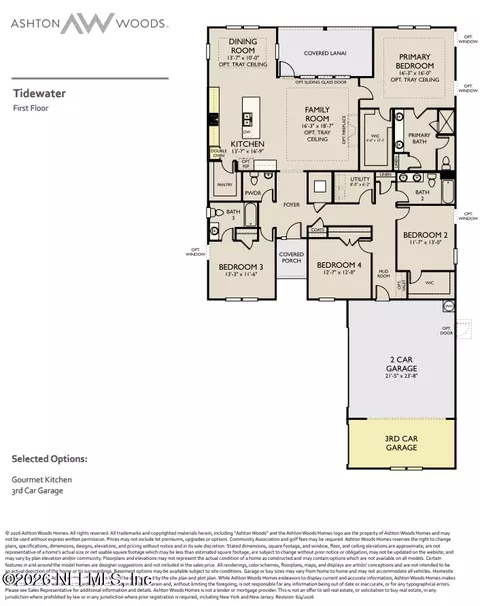 Floorplan - 88 Cres Shrs Rd, Saint Augustine, FL 32086 photo 1 of 1