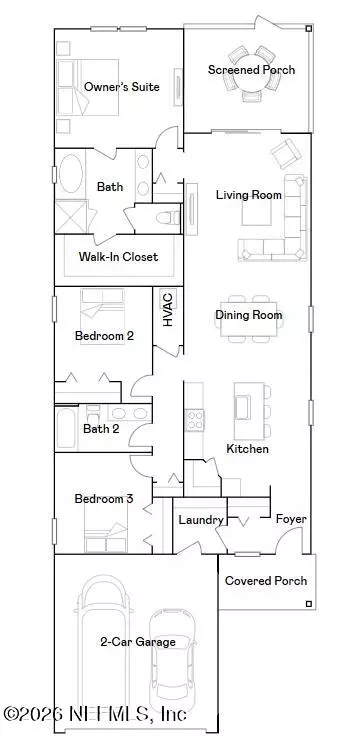 Floorplan - 52 Hasler Ave, Saint Augustine, FL 32092 photo 1 of 1