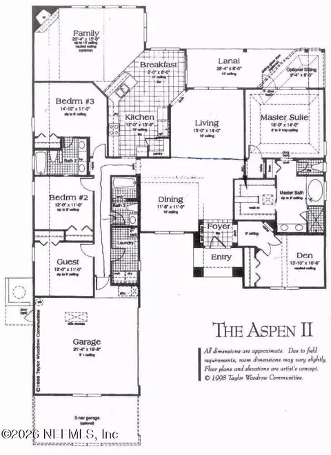 Floorplan - 601 Gopher Ct, Saint Johns, FL 32259 photo 2 of 2