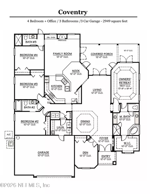 Floorplan - 215 Parkside Dr, Saint Augustine, FL 32095 photo 1 of 1