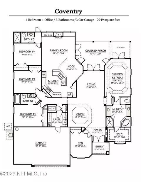 Floorplan - 215 Parkside Dr, Saint Augustine, FL 32095 photo 2 of 2