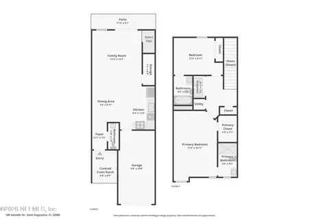 Floorplan - 189 Islander Dr, Saint Augustine, FL 32080 photo 6 of 6