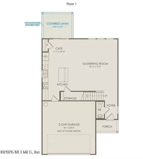 Floorplan - 261 Flintlock Ln, Saint Augustine, FL 32095 photo 1 of 1