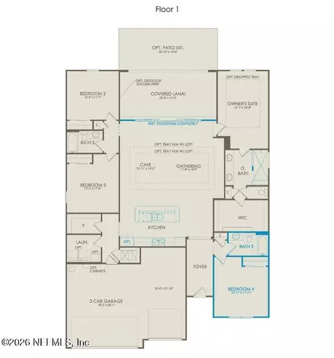 Floorplan - 40 Iron Sight Dr, Saint Augustine, FL 32095 photo 1 of 1