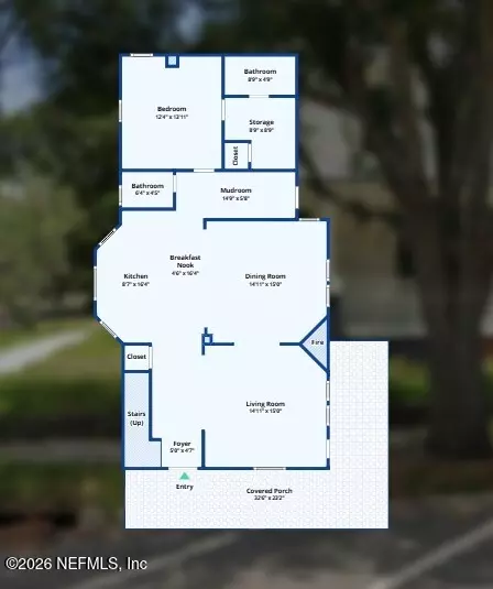 Floorplan - 205 E 1st St, Jacksonville, FL 32206 photo 1 of 2
