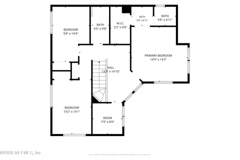 Floorplan - 314 9th St, Atlantic Beach, FL 32233 photo 2 of 3