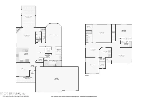 Floorplan - 1755 Eagle Crest Dr, Fleming Island, FL 32003 photo 3 of 3