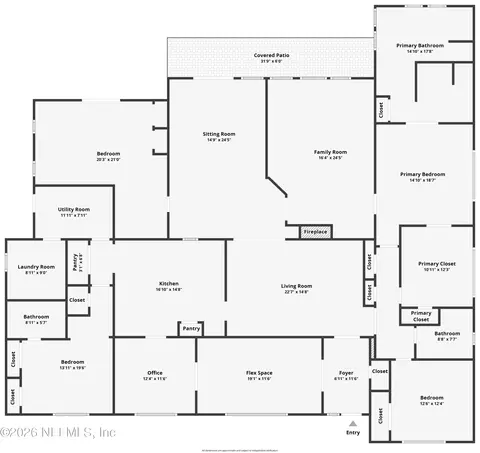 Floorplan - 7307 Maple Tree Dr, Jacksonville, FL 32277 photo 1 of 1
