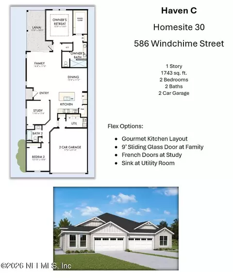 586 Windchime St, Yulee, FL 32097 photo 2