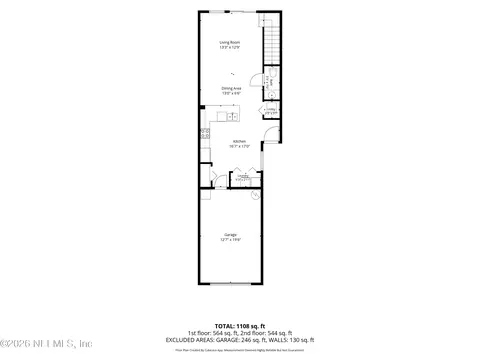 Floorplan - 211 Pasadena Dr, Saint Augustine, FL 32095 photo 2 of 3