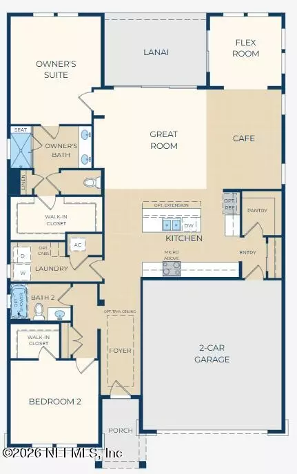 Floorplan - 371 Applejack Dr, Saint Augustine, FL 32092 photo 1 of 1
