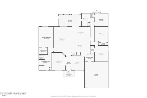 Floorplan - 712 Red Cedar Ct, Orange Park, FL 32073 photo 3 of 3