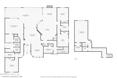 Floorplan - 513 Wetherby Ln, Saint Augustine, FL 32092 photo 1 of 3