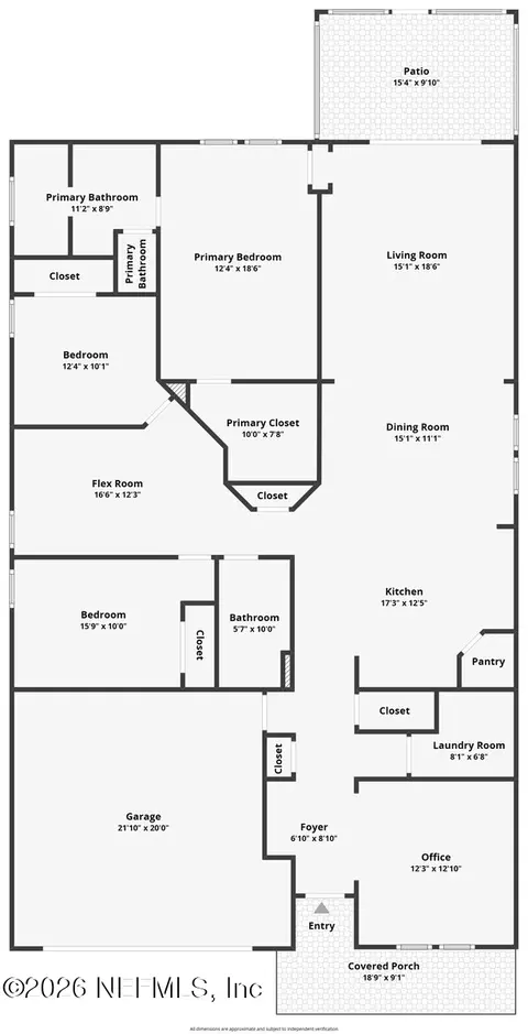 Floorplan - 251 Tintamarre Dr, Saint Augustine, FL 32092 photo 1 of 1