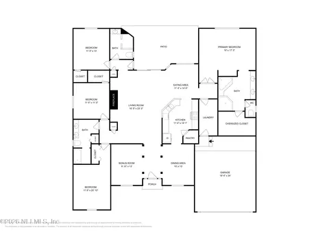 Floorplan - 145 Moultrie Crossing Ln, Saint Augustine, FL 32086 photo 1 of 1