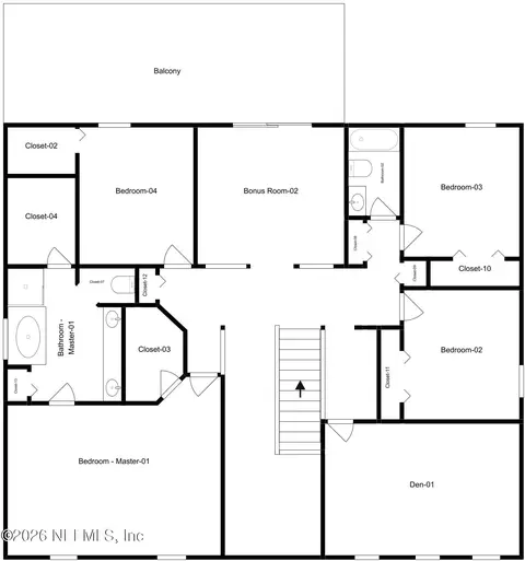 Floorplan - 1074 Garrison Dr, Saint Augustine, FL 32092 photo 1 of 1