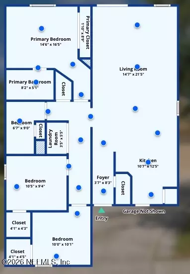 Floorplan - 736 Wynfield Cir, Saint Augustine, FL 32092 photo 1 of 1