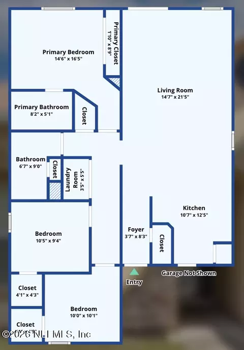 Floorplan - 736 Wynfield Cir, Saint Augustine, FL 32092 photo 1 of 1