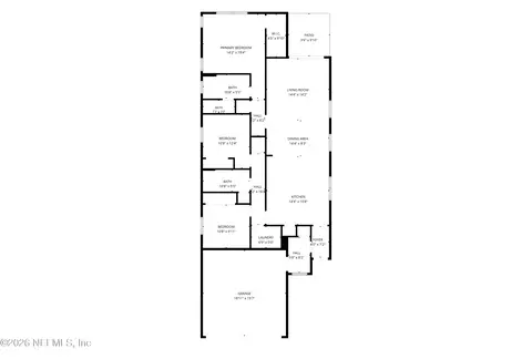 Floorplan - 300 Honeycomb Trl, Saint Augustine, FL 32095 photo 1 of 1