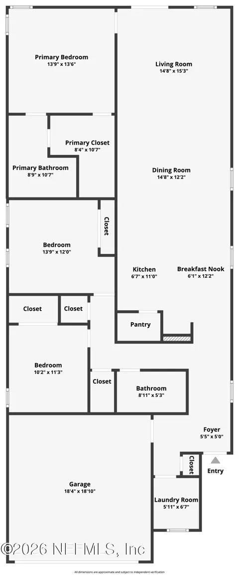 Floorplan - 78 Stonegate Ave, Saint Augustine, FL 32084 photo 1 of 1